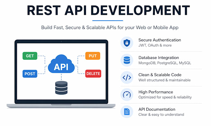 build a rest API using nodejs express or python fastapi