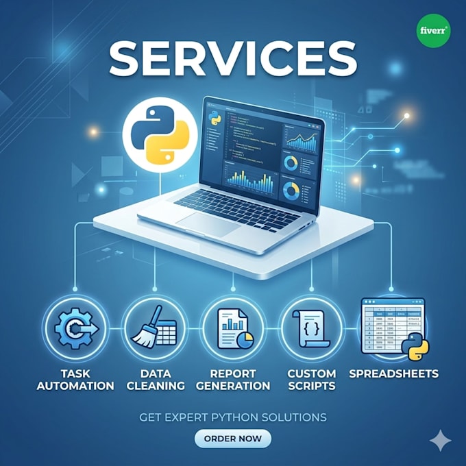 create custom python automation scripts for your business