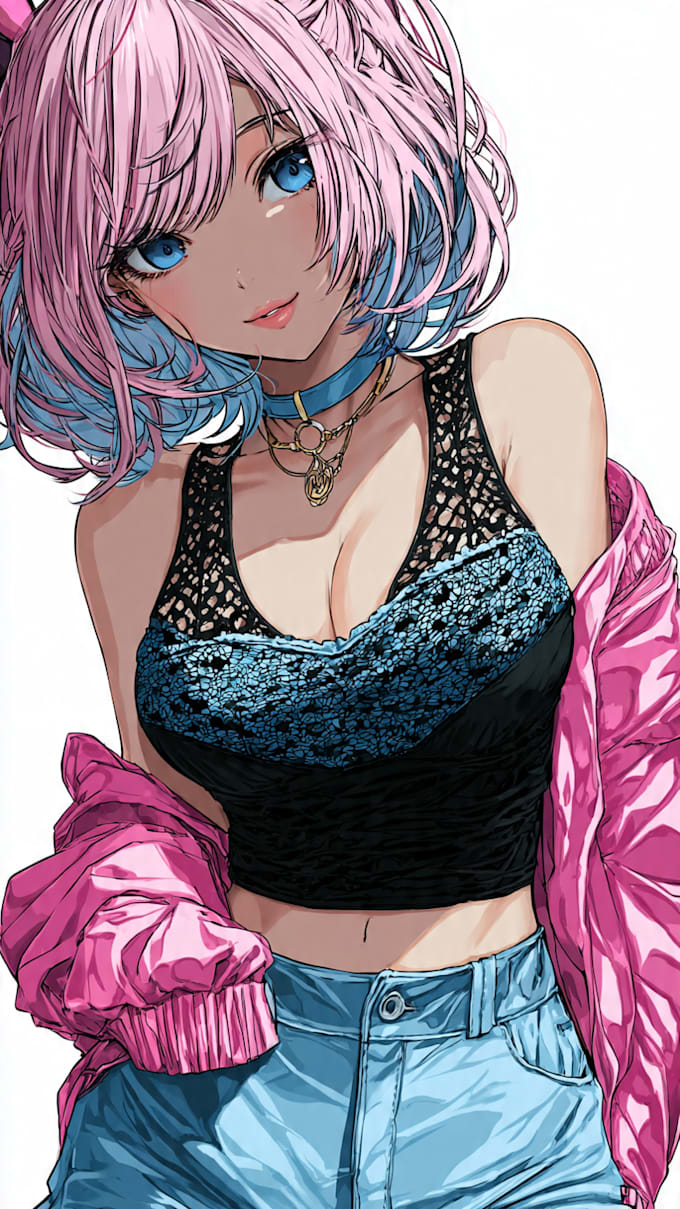 draw oc or fanart in anime style