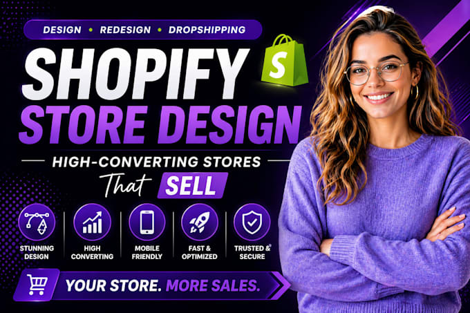 shopify website design shopify dropshipping store shopify website development