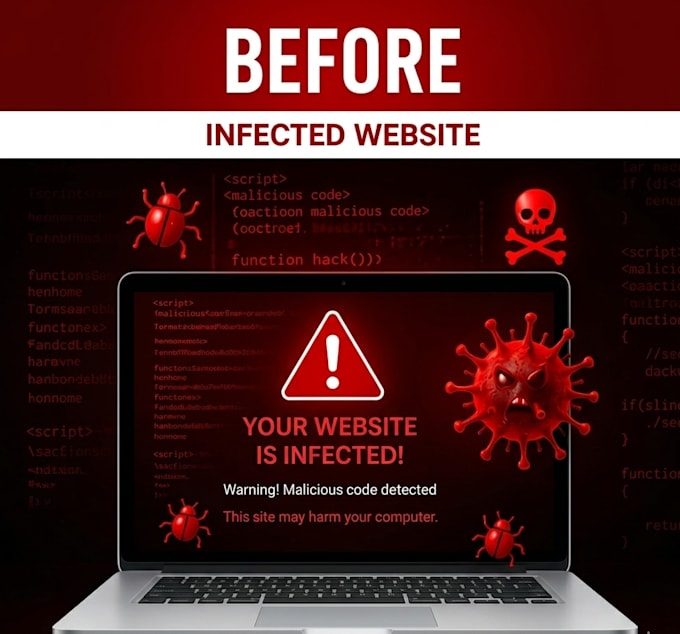 remove malware and viruses from your wordpress website and secure it