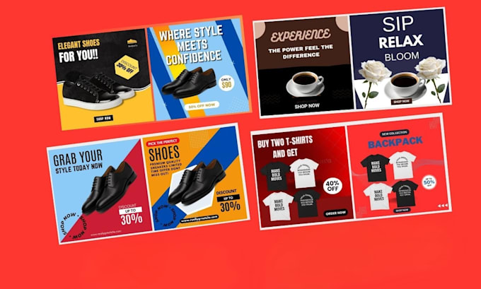 create social media ad designs