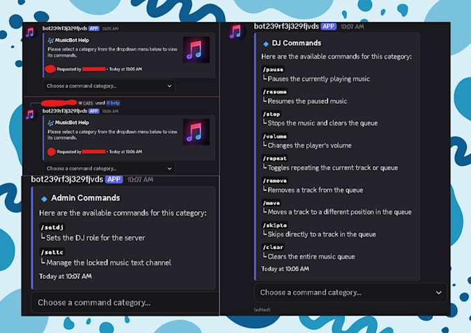 create a discord music bot