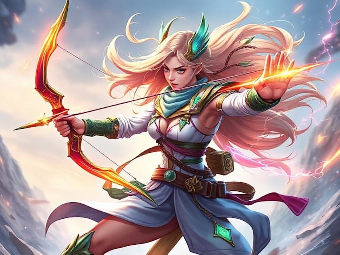 shape stunning dnd fantasy rpg character paintings with cosmic elements
