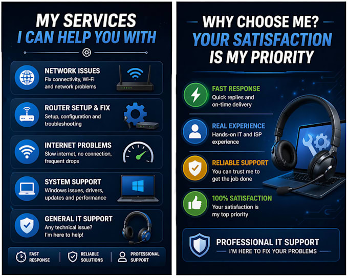 troubleshoot VPN, internet and router issues remotely