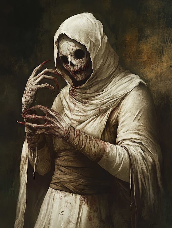 do horror character design
