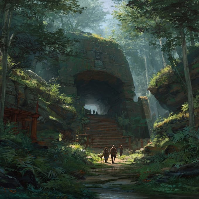 do environment concept art