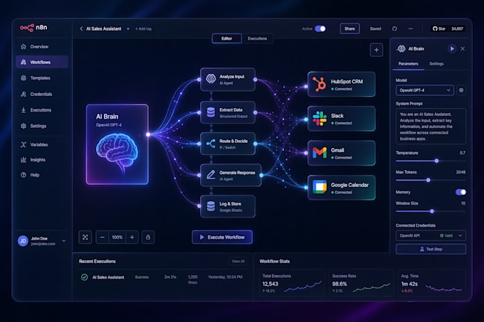 build ai agents workflow vapi hermes openclaw crm
