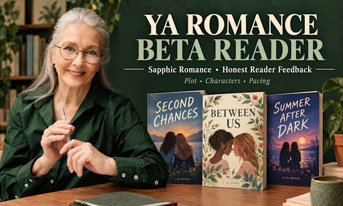 typically beta read ya romance fiction, sapphic romance beta reader