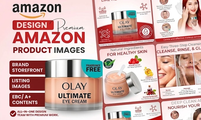 design ecommerce product images and a infographics