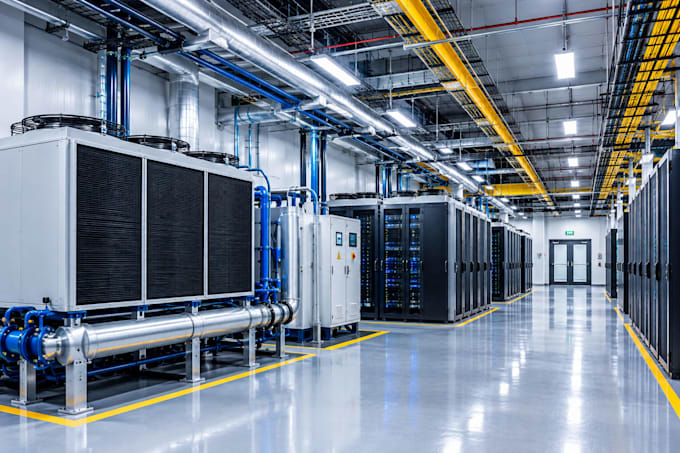 create photorealistic 3d data center models and renderings