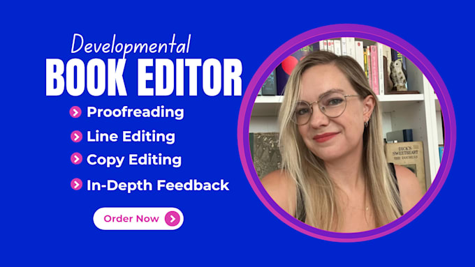 developmental book editor and proofread fiction novel, memoir, nonfiction book