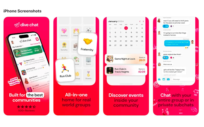 design app screenshots for app store and play store