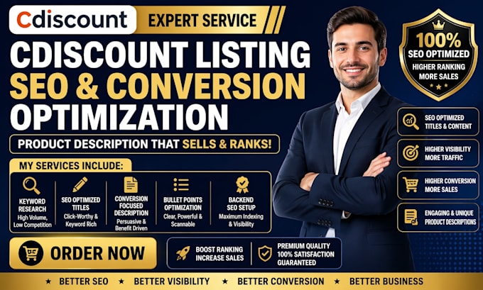 do cdiscount listing seo conversion optimization product descriptionk aufland
