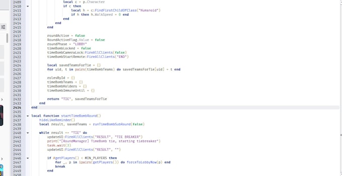 build a full roblox game or system with scripting