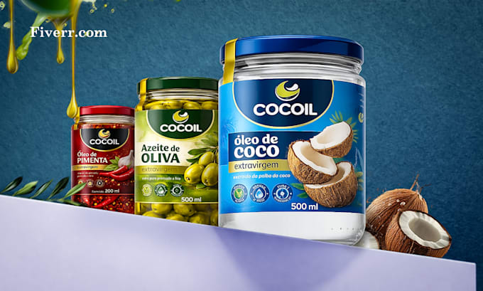 design a premium product label packaging and supplement