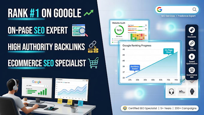 do google ranking optimization onpage backlinks ecommerce SEO
