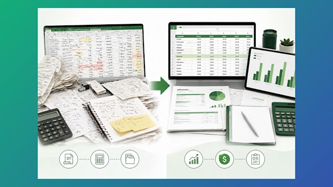 manage your bookkeeping and expense tracking in a spreadsheet