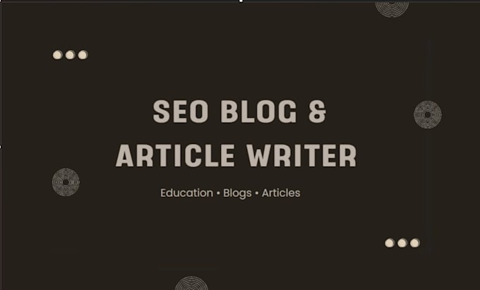 write engaging blog and article content