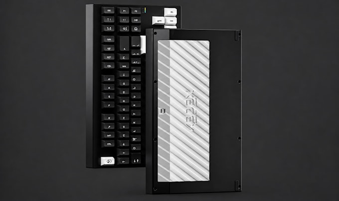 design mechanical keyboard pcb with gerber files ready for manufacturing