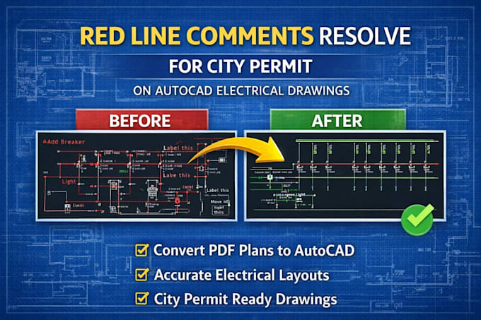 design electrical system with load calculation and autocad drafting
