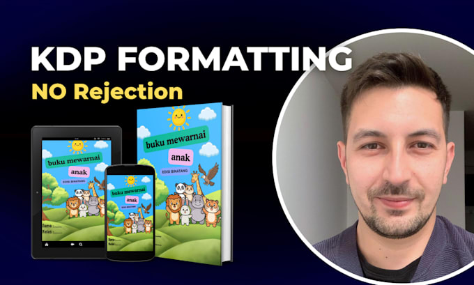 fix all amazon KDP errors for your paperback formatting and ebook publishing
