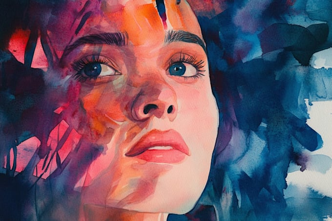 paint custom watercolor illustration