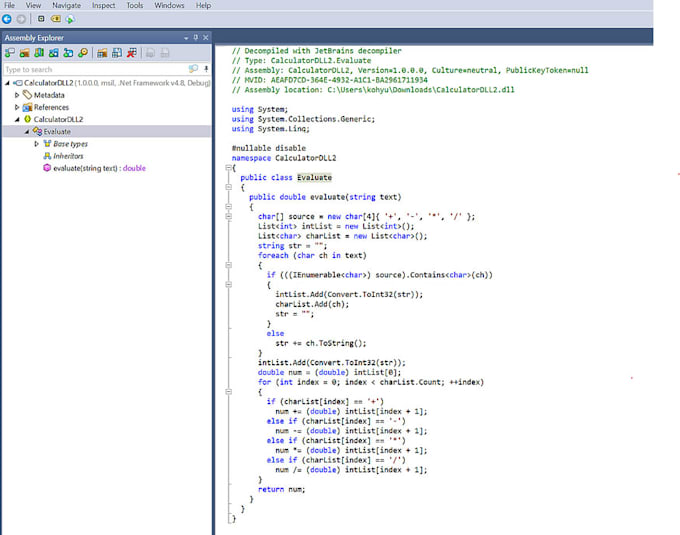 reverse engineer exe dll and decompile forex ea source code ea license decompile