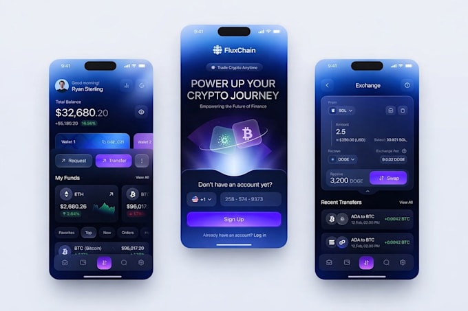 design and develop a secure fintech app, banking app, or payment solution