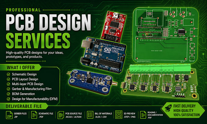 do expert multilayer pcb design with pcb antenna and arduino integration using a