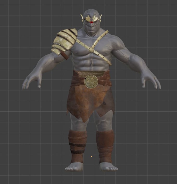 create 3d characters for animation, game, 3d printing and rendering