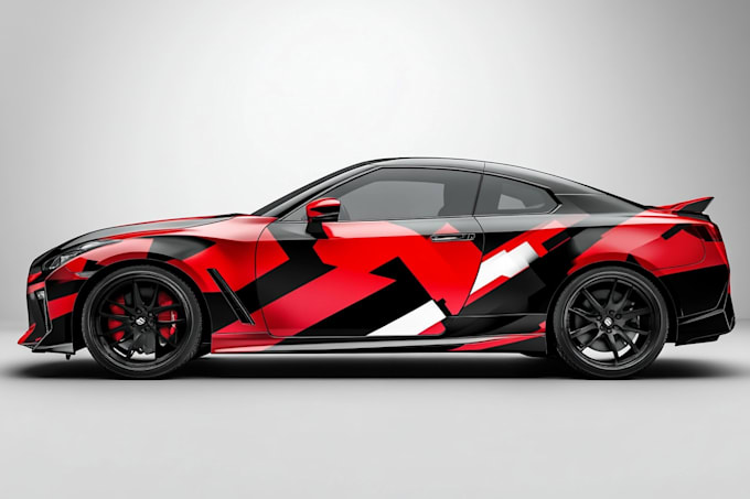 do car wrap design, racing car wrap, car wrap car wrap