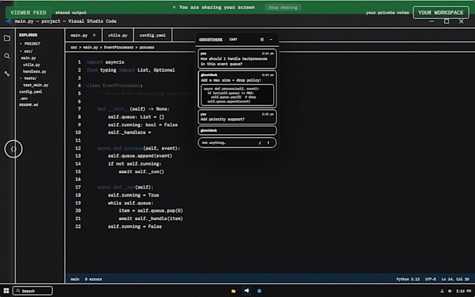 build a full stack web app with ai integrations