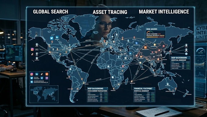 perform professional osint and deep background checks