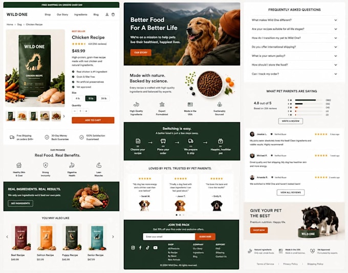 create professional shopify store shopify landing page with pagefly zipify