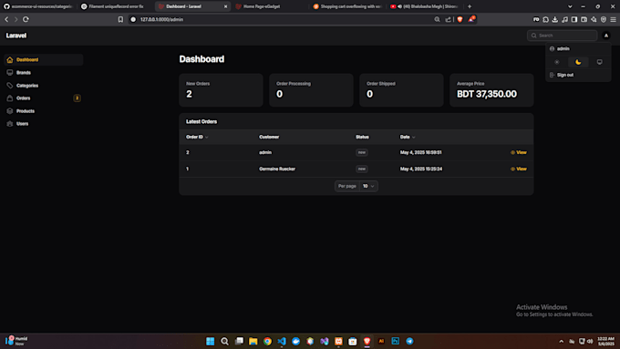 build a custom laravel web application or backend
