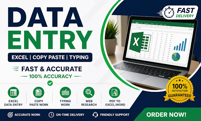 do ms excel work typing and IT support professionally