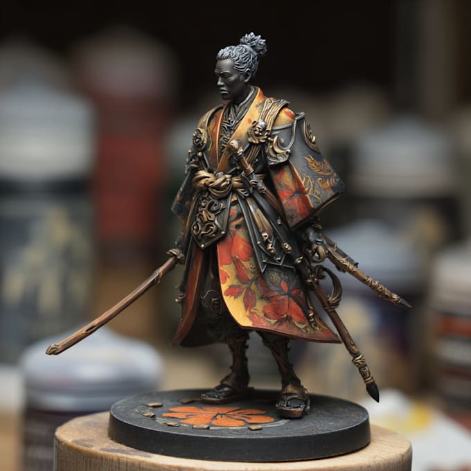 model painting such as dnd , warhammer
