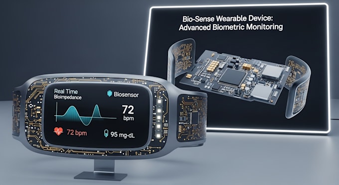 design wearable pcb, smart wearable devices, bioimpedance and biosensor systems