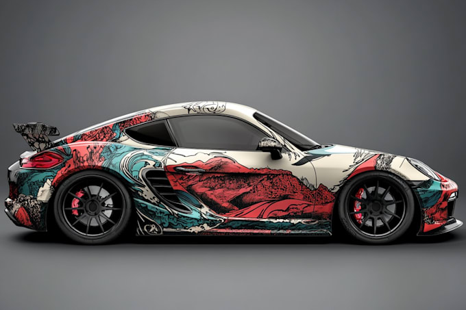 professional vehicle wrap design, car wrap