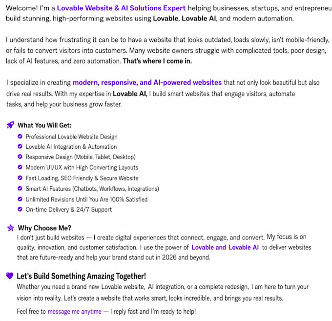 do lovable website lovable ai lovable loveable developer fix lovable expert