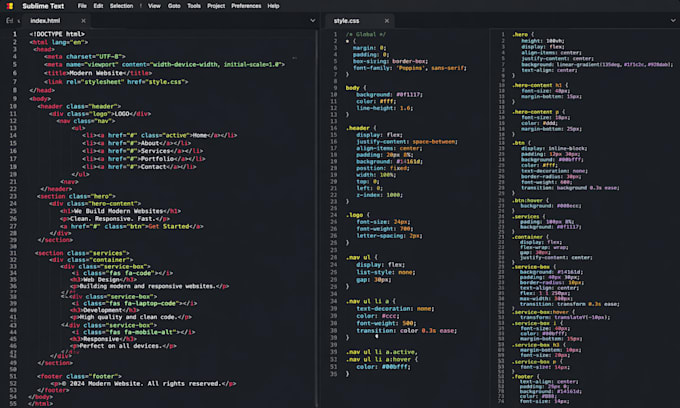 Fix responsive website using html css and frontend design by ...