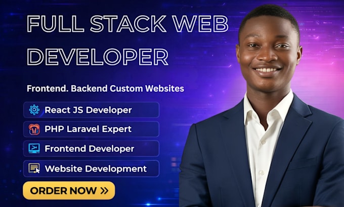 develop your react js full stack web app as a full stack developer in javascript