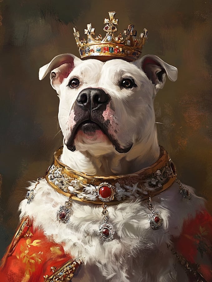 custom pet portrait, dog portrait, cat portrait