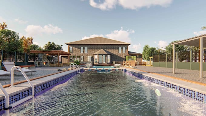 create realistic 3d visualization using structure studios software