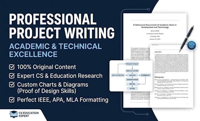 write and format high quality research projects