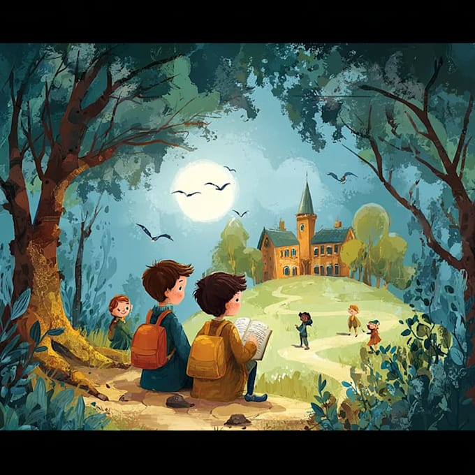design a children book