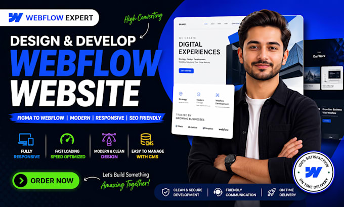 design high converting webflow website figma to webflow webflow expert