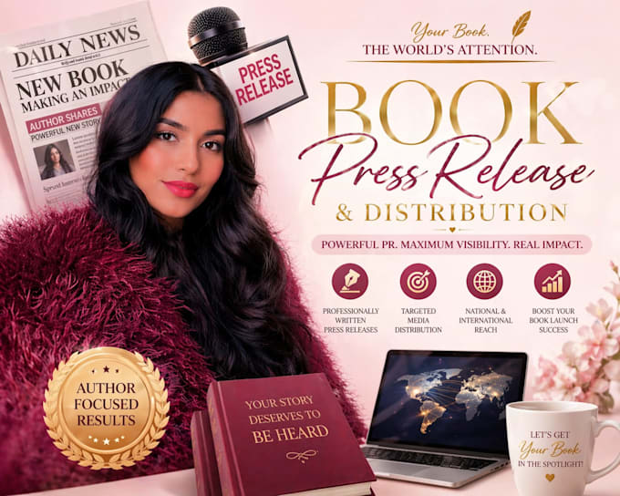 elevate book press release distribution for impactful book launch PR