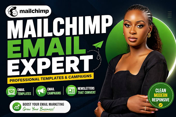 design mailchimp email marketing campaigns, email design